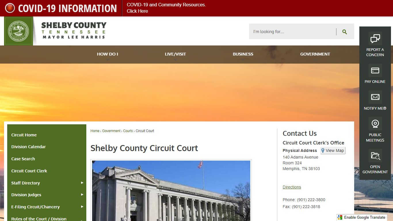 Shelby County Circuit Court | Shelby County, TN - Official Website